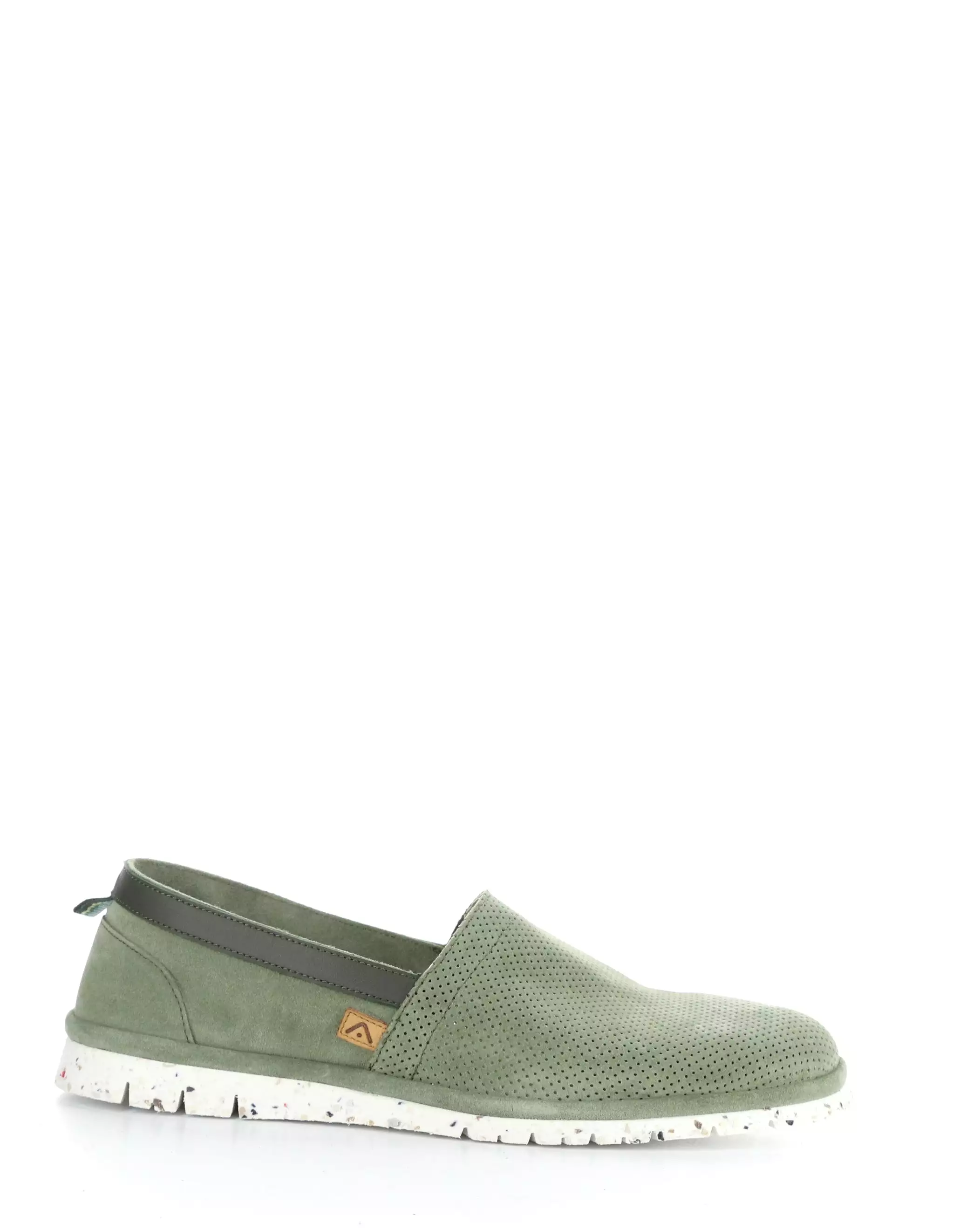 11162 GREEN Round Toe Shoes