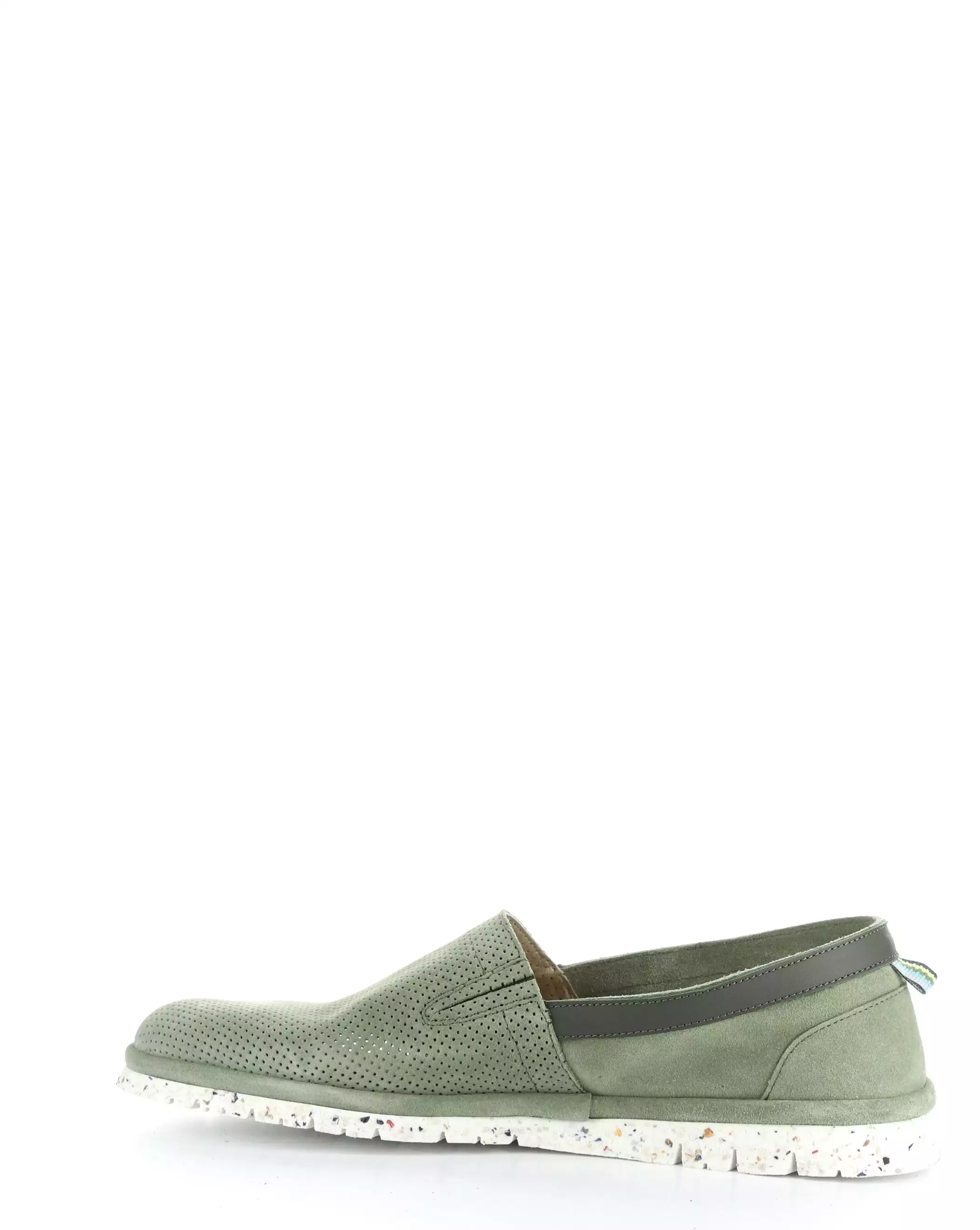 11162 GREEN Round Toe Shoes