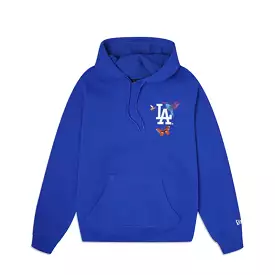 [13090803] Los Angeles Dodgers Blooming Blue Men's Pullover Hoodie