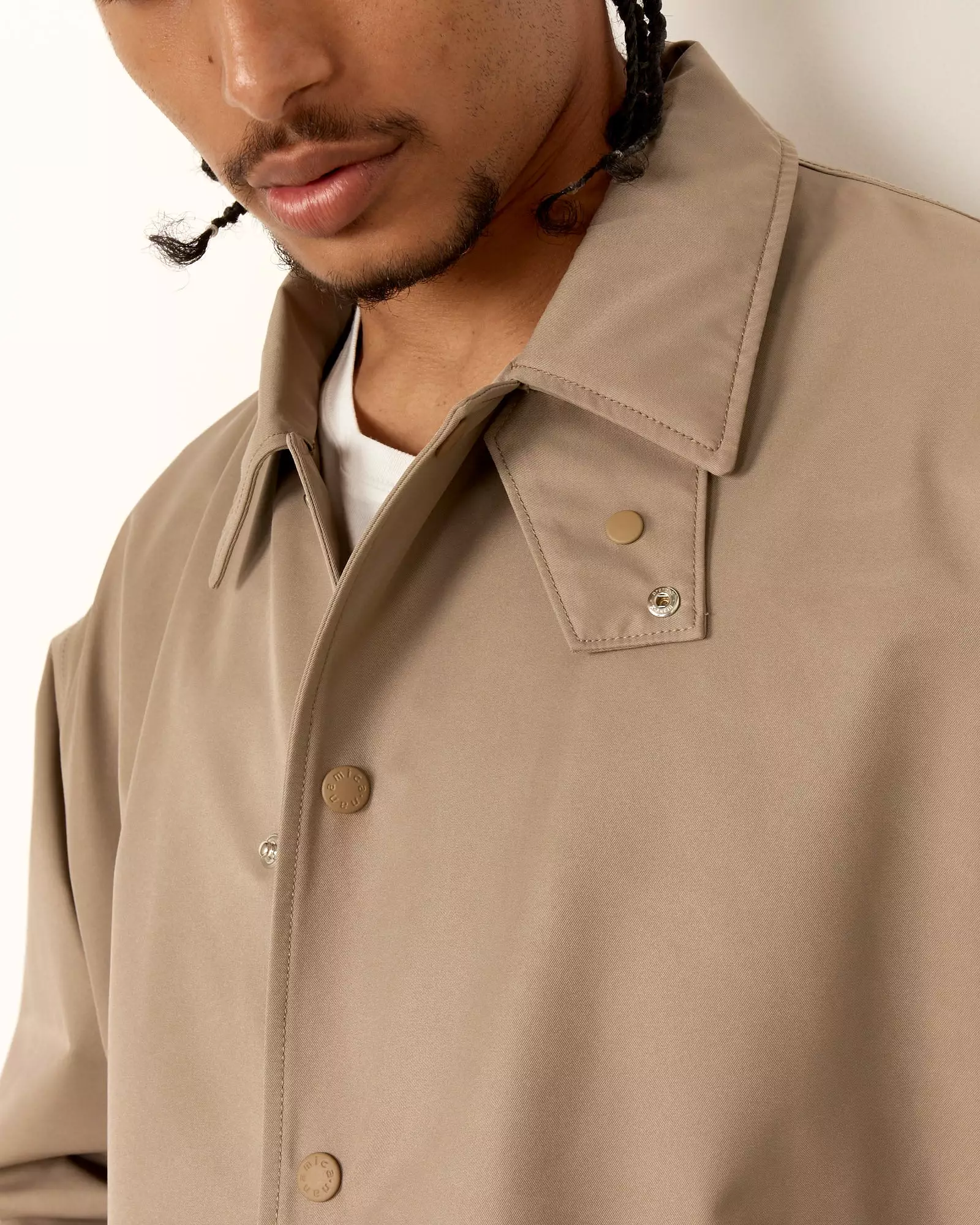 2L GORE-TEX Coach Jacket in Beige