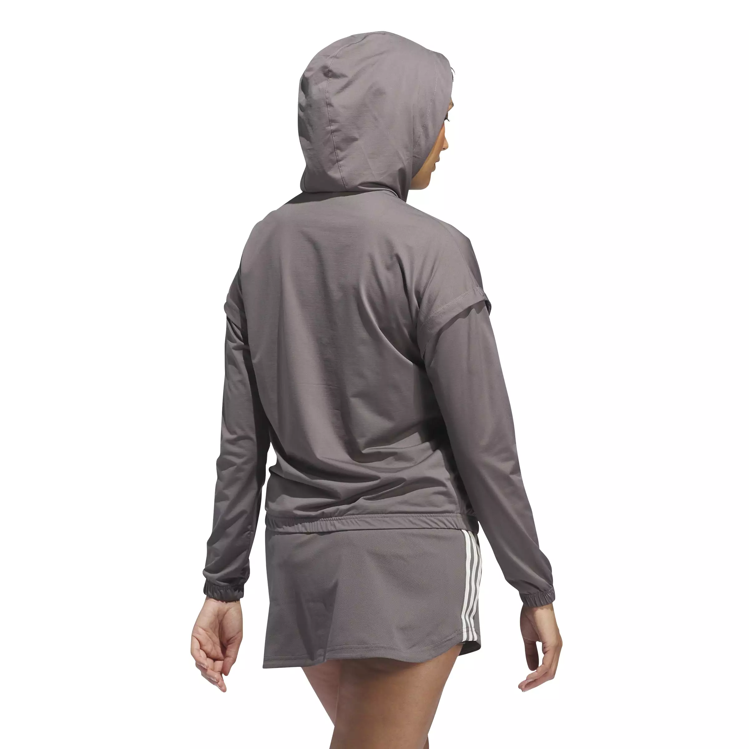 adidas Women's Ultimate365 TWISTKNIT Hoodie - Charcoal SS24