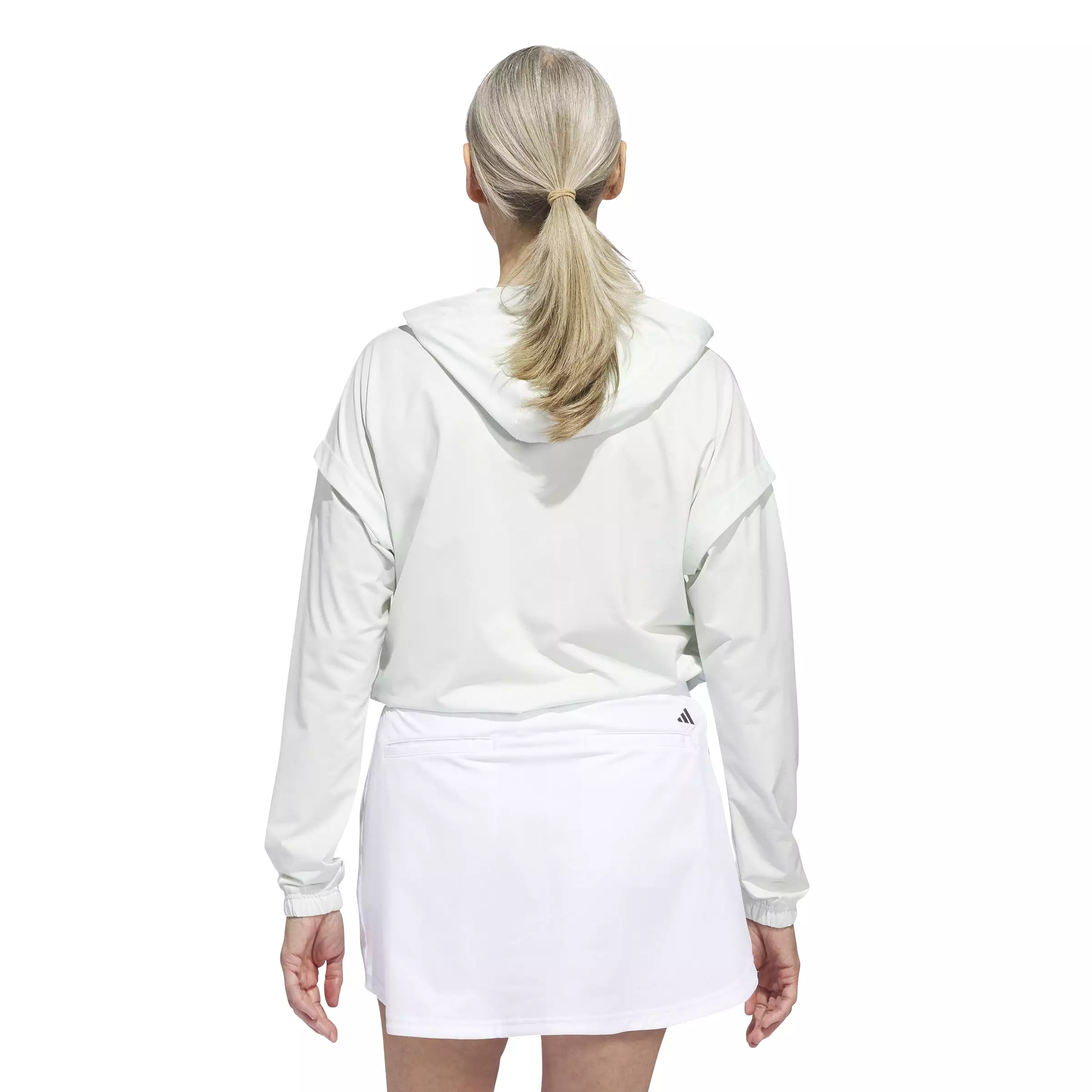 adidas Women's Ultimate365 TWISTKNIT Hoodie - Crystal Jade SS24