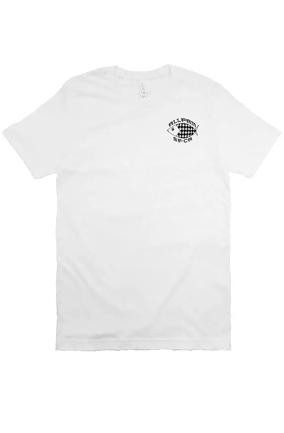 AF GO FISH T-SHIRT (WHT/BLK) SALE ITEM