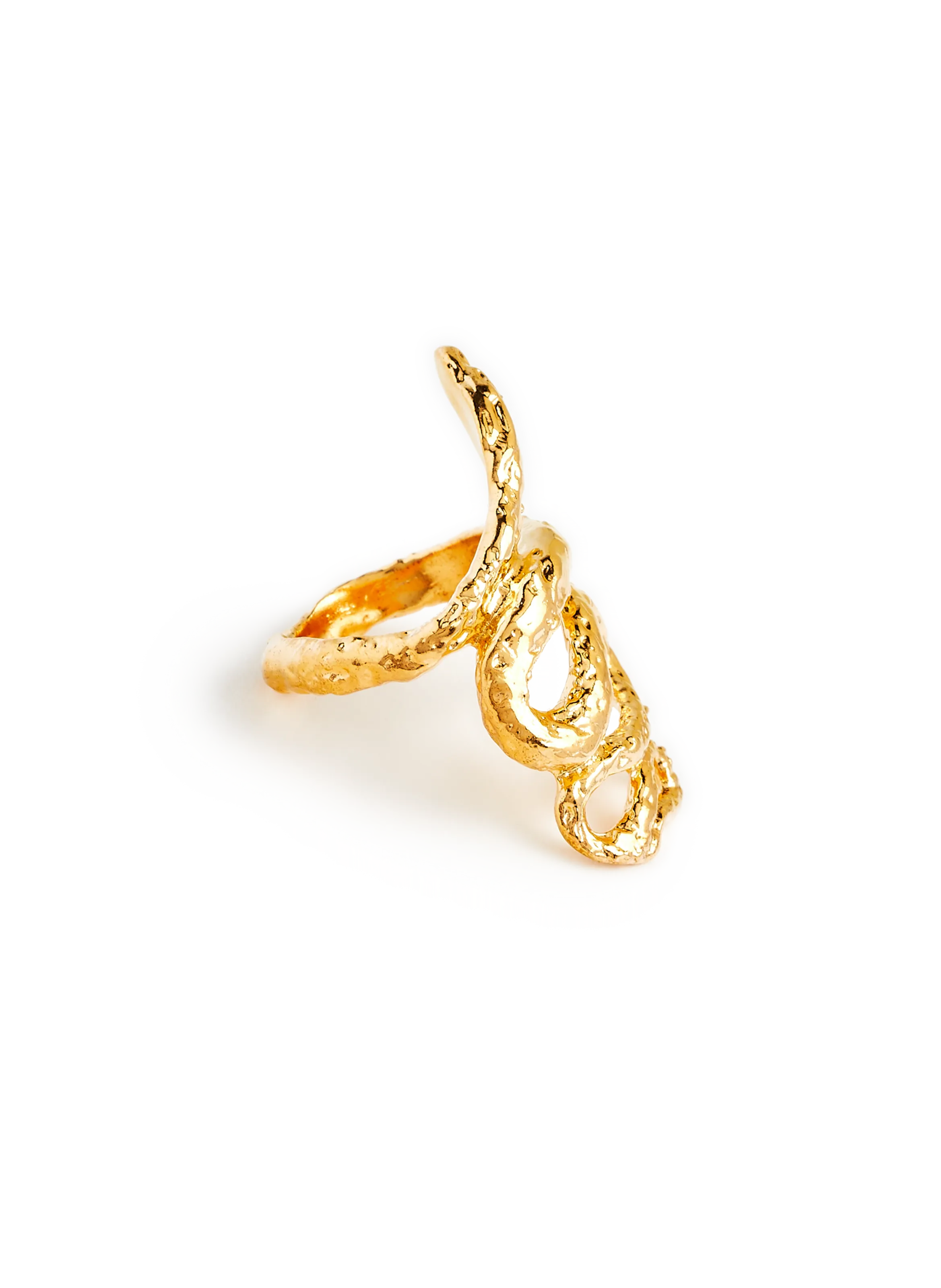 ALIGHIERI  Medusa ring - Golden