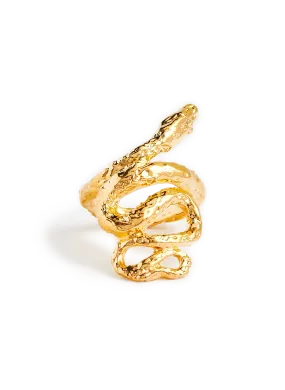 ALIGHIERI  Medusa ring - Golden