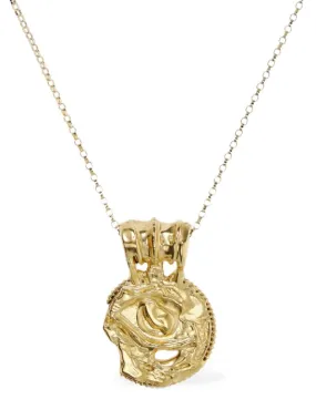 Alighieri   The Medium Illuminated Eye necklace 