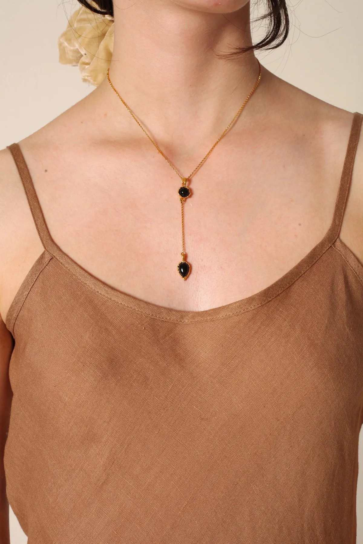 ALIGHIERI The Midnight Rocks Onyx Necklace