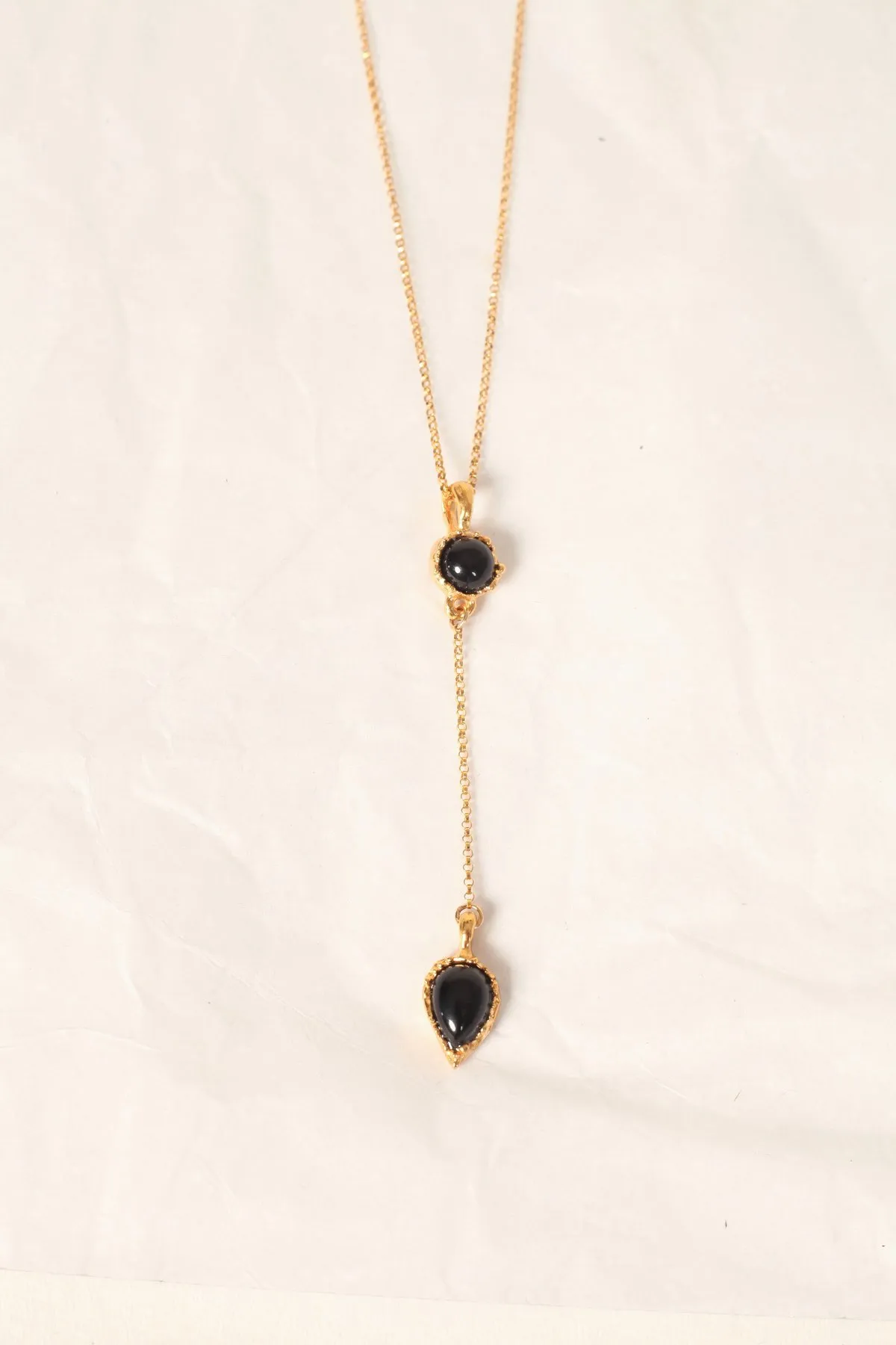 ALIGHIERI The Midnight Rocks Onyx Necklace