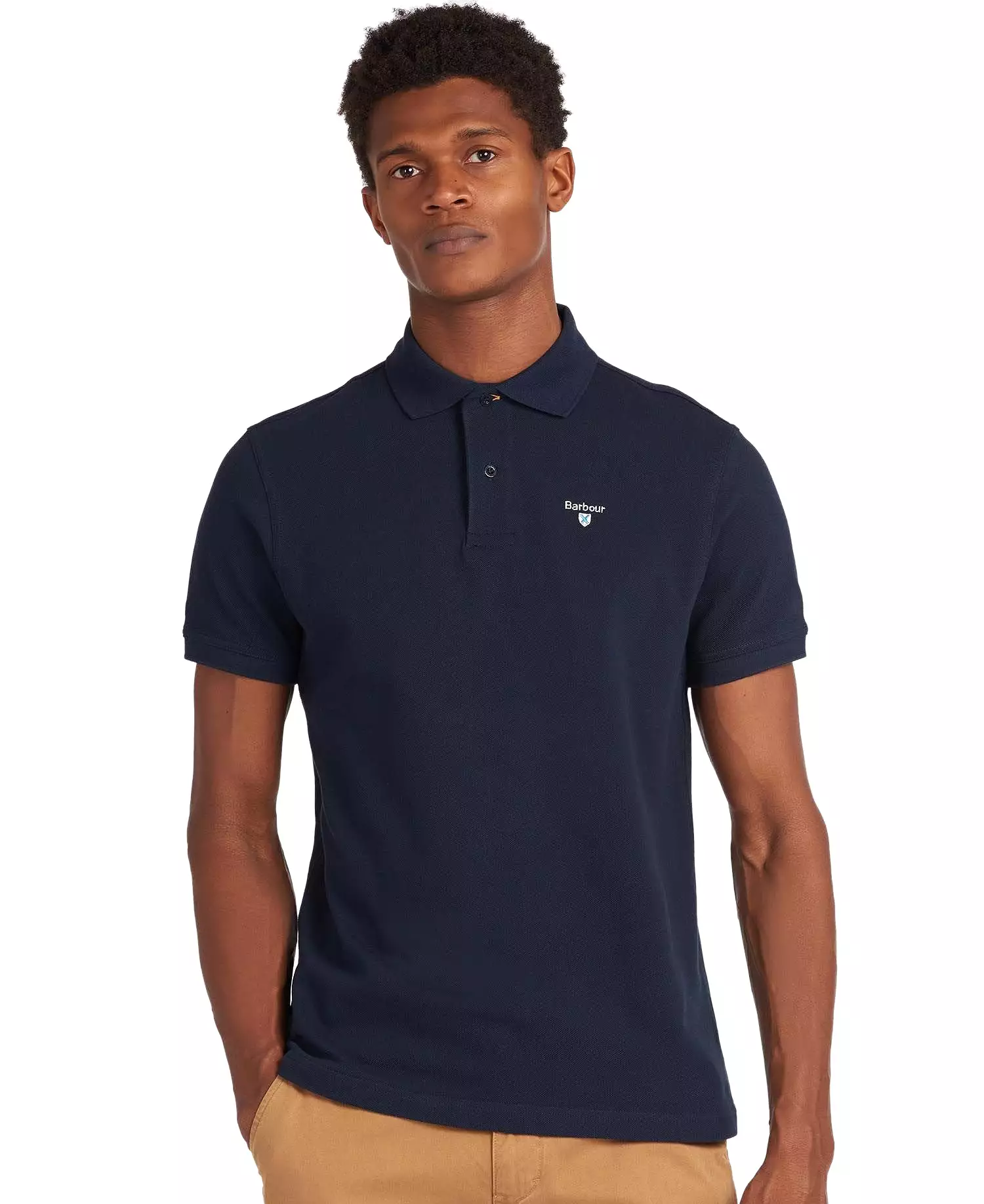 Barbour Men's Sports Polo T-Shirt - Short Sleeved