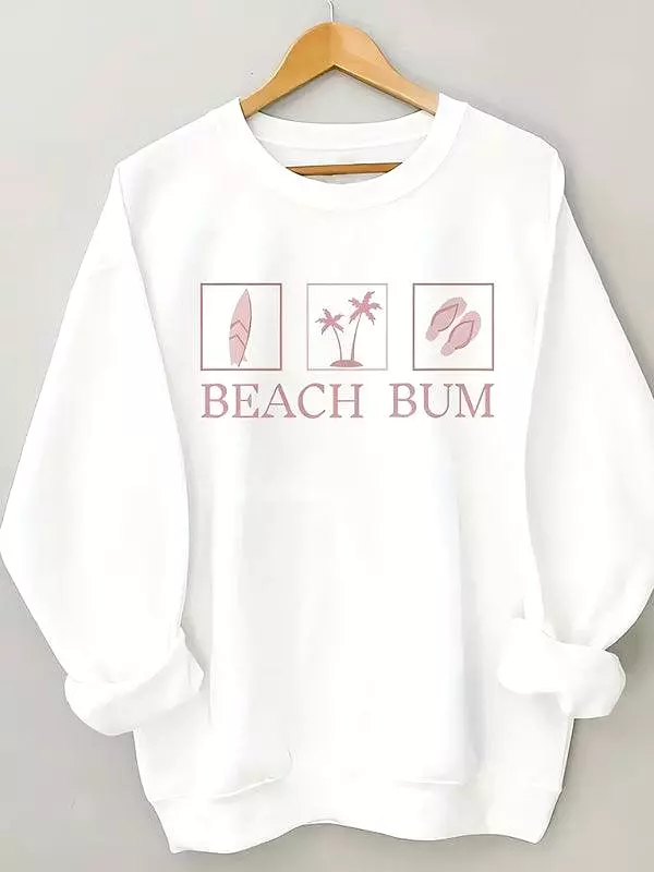 Beach Bum Women Sweatshirt