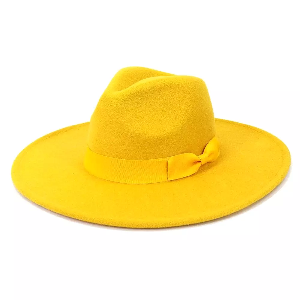 Big Wide Retro Fedora Hat