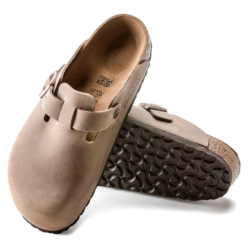 Birkenstock Boston - Tobacco Oiled Leather