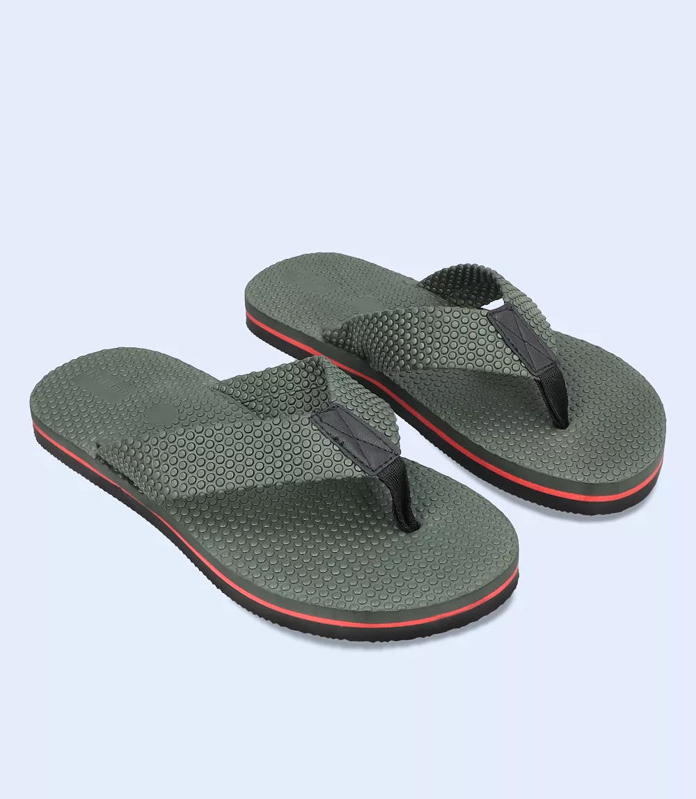 BM5564-GREEN-Men FlipFlop