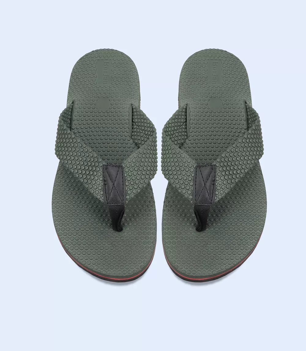 BM5564-GREEN-Men FlipFlop