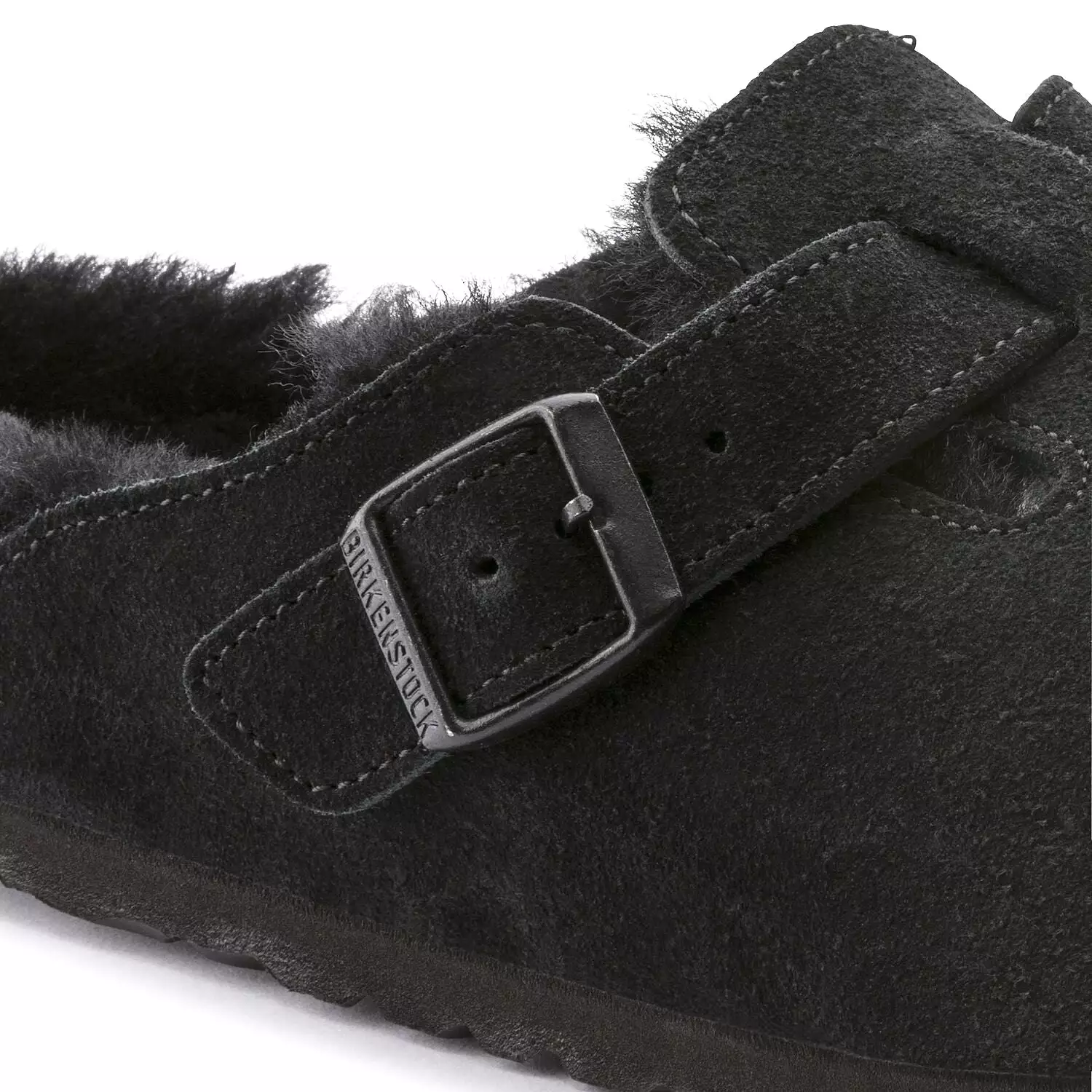 Boston Shearling Suede Leather