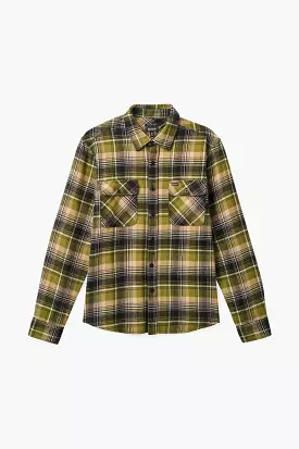 Bowery Flannel - Green Kelp/Sand/Black