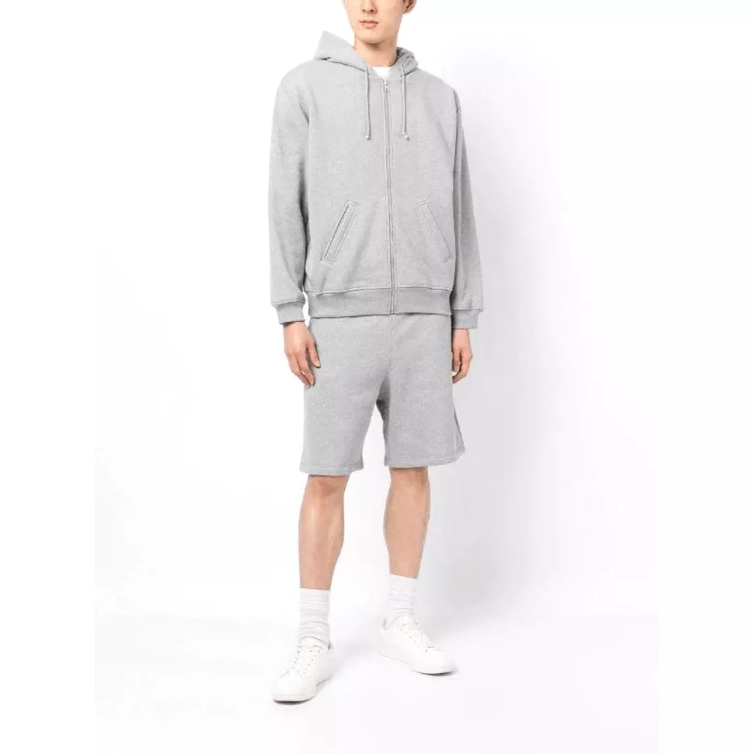 BOXER PRINT HOODIE GREY