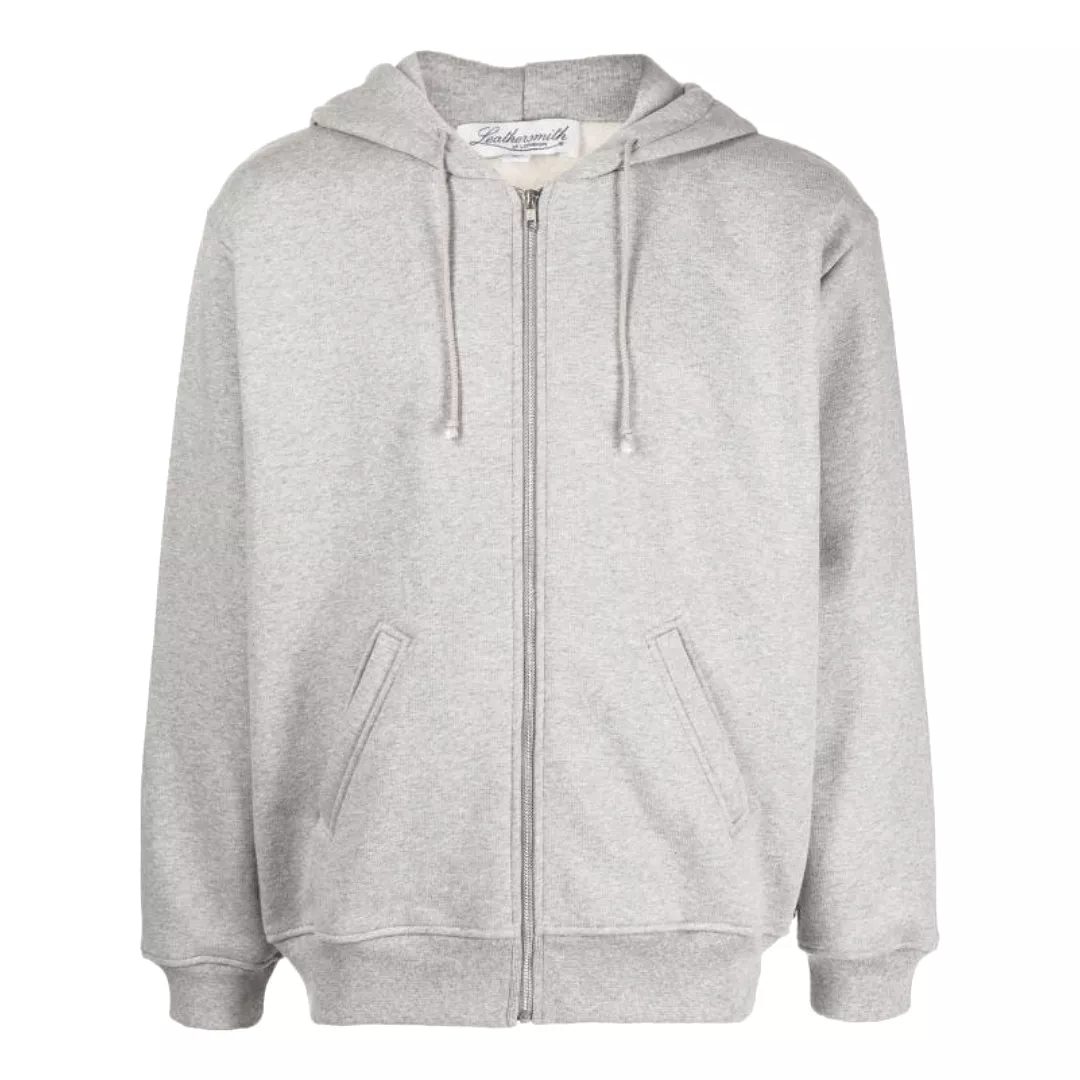 BOXER PRINT HOODIE GREY