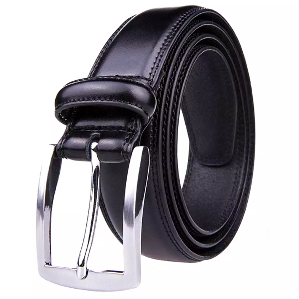 Braveman Men's Classic Genuine Leather Dress Belt