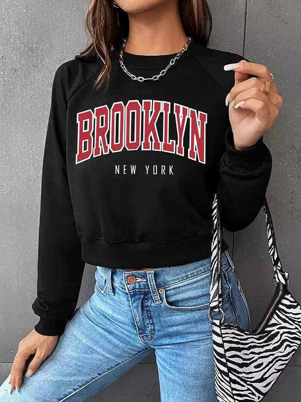 Brooklyn Print Women Sweatshirt