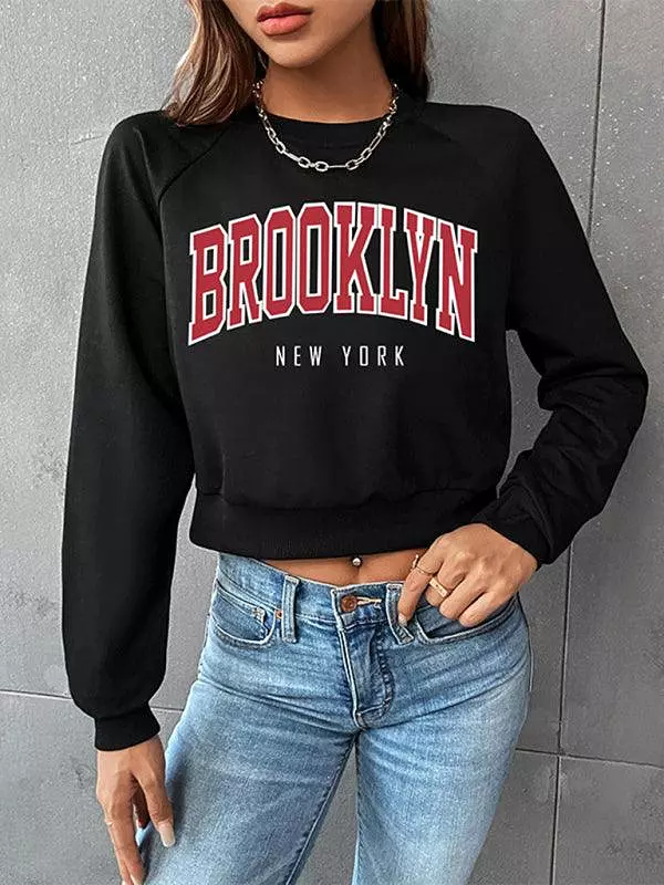 Brooklyn Print Women Sweatshirt