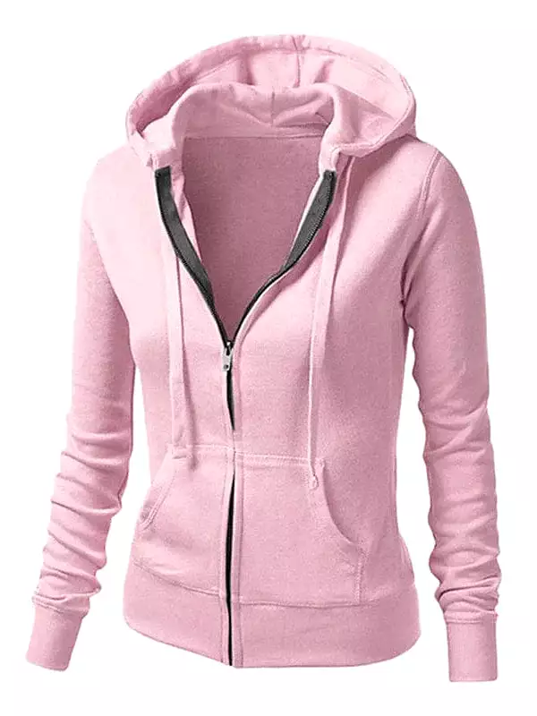 Casual Hoodie Jacket for Women: Warm and Stylish Outerwear