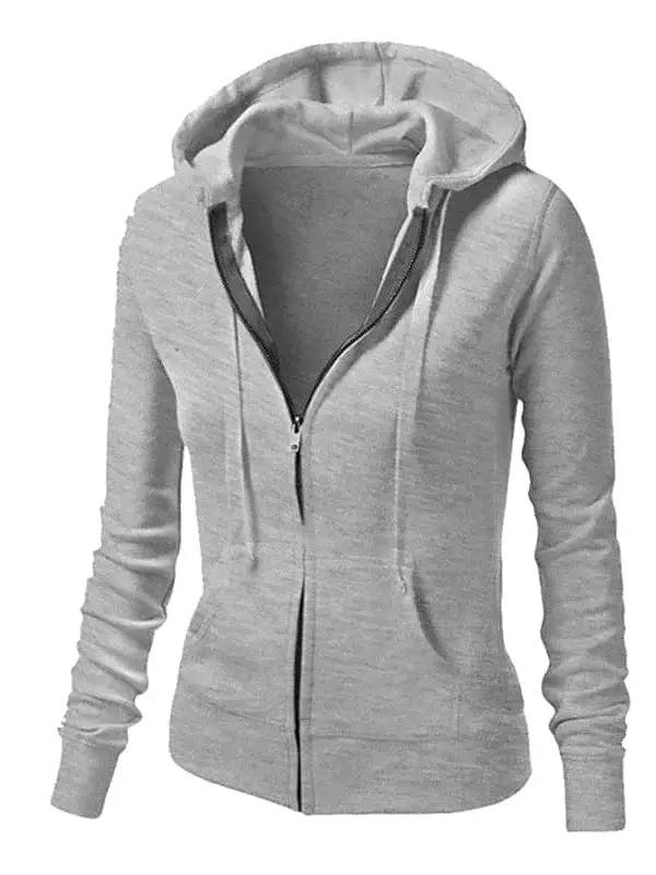 Casual Hoodie Jacket for Women: Warm and Stylish Outerwear