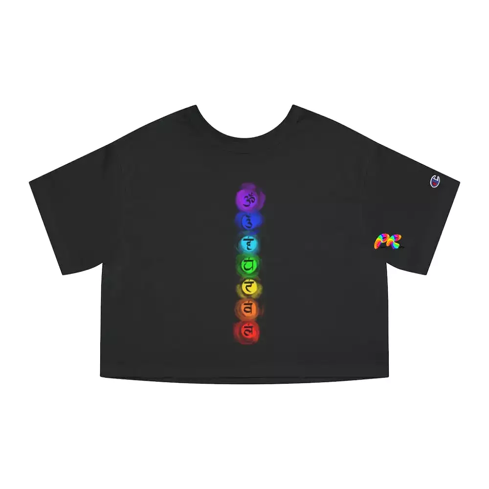 Chakra Champion Short Sleeved Crop Top