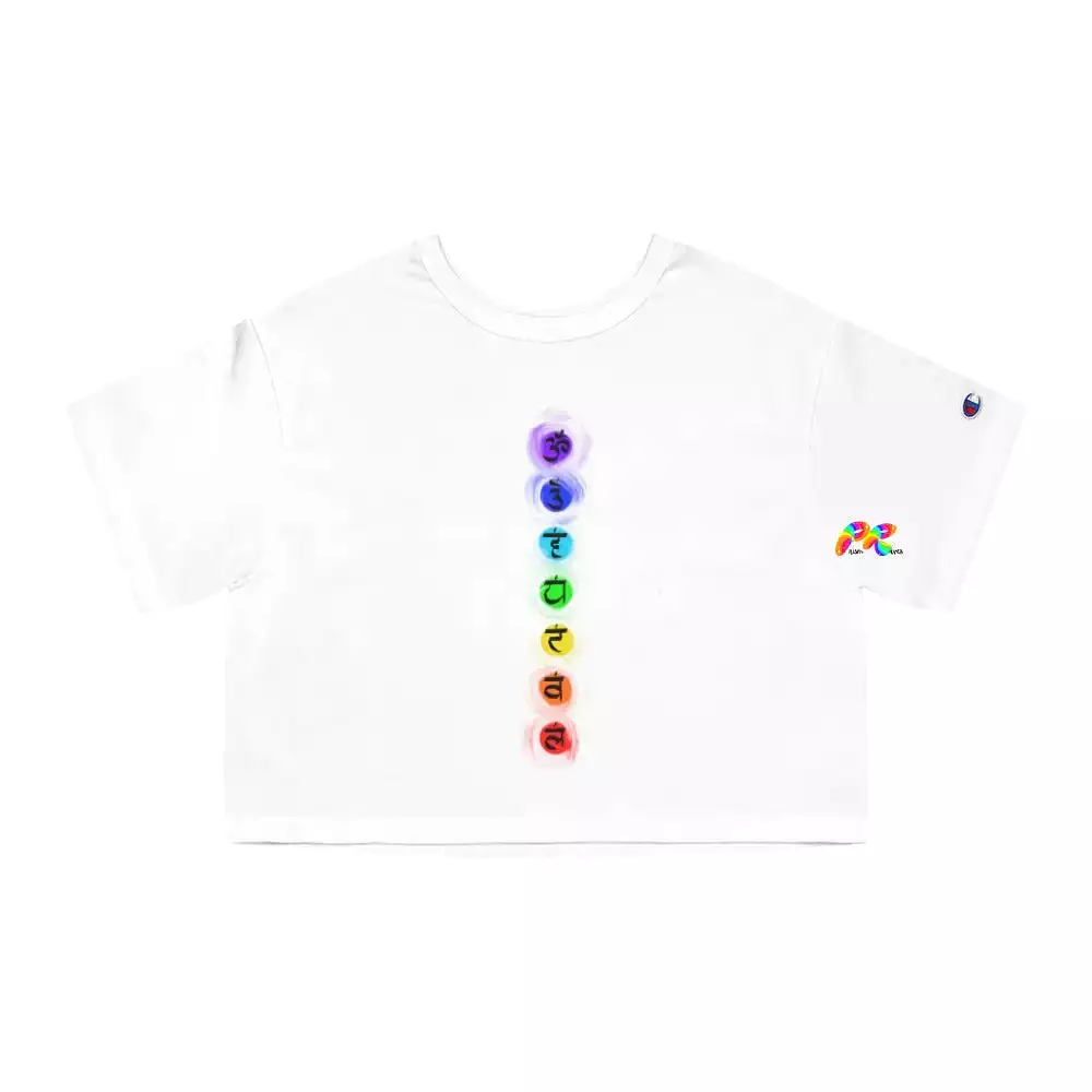 Chakra Champion Short Sleeved Crop Top