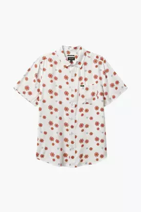 Charter Slub S/S Woven Shirt - Off White Sol