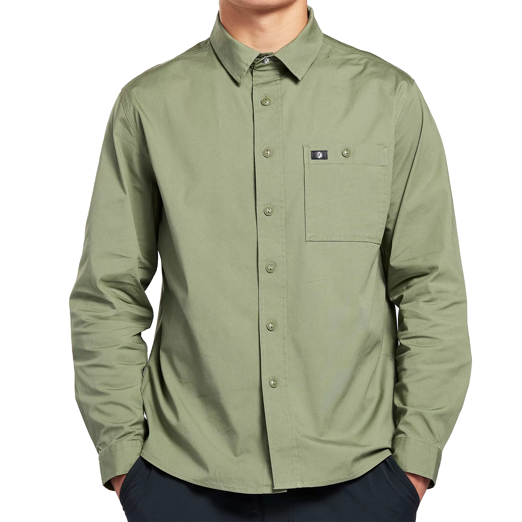 COASTAL LONG SLEEVE CANVAS SHIRT