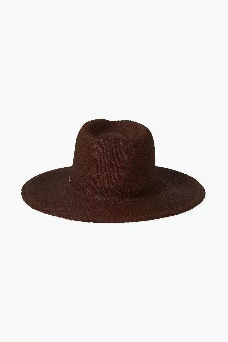 Cohen Cowboy Straw Hat - Dark Earth