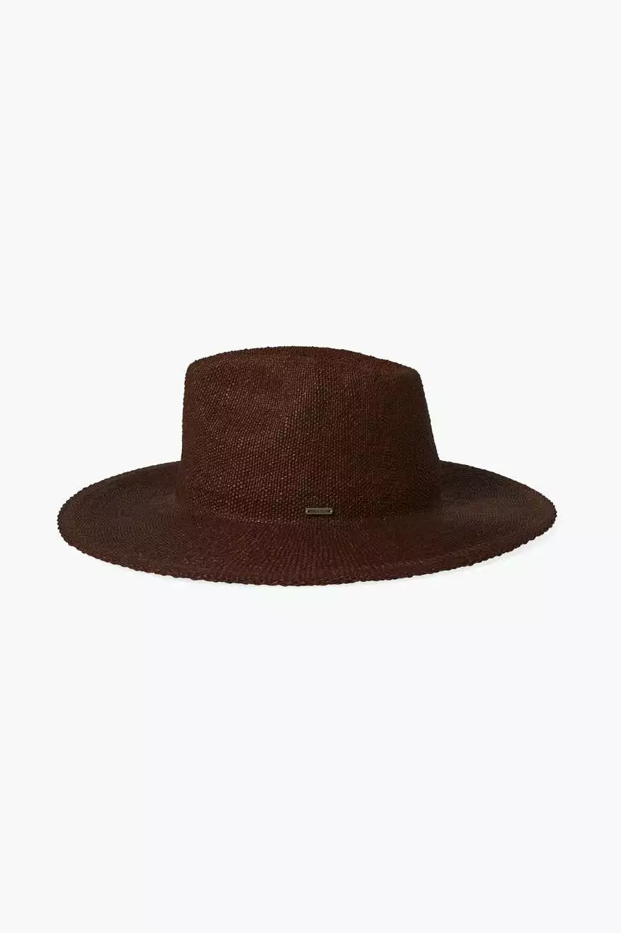 Cohen Cowboy Straw Hat - Dark Earth