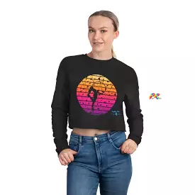 Cropped Sweatshirt with Lyra In A Sunset