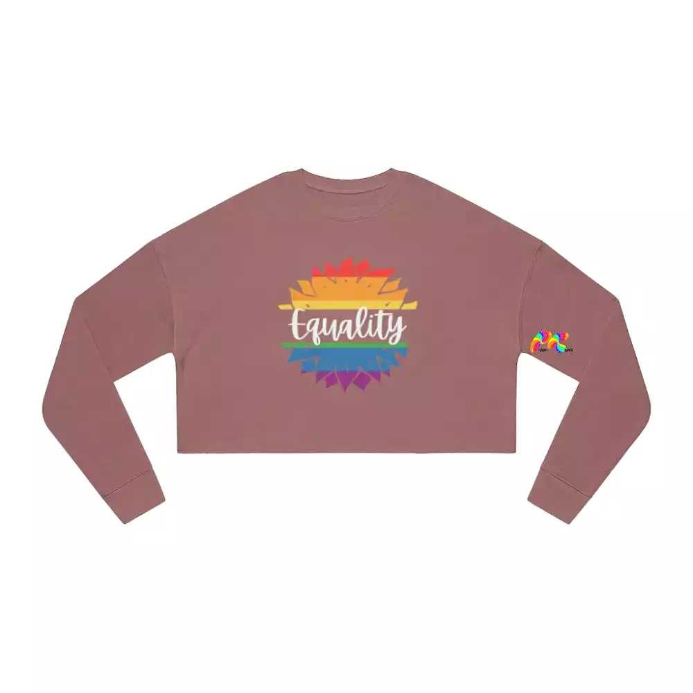 Equality Women's Cropped Sweatshirt