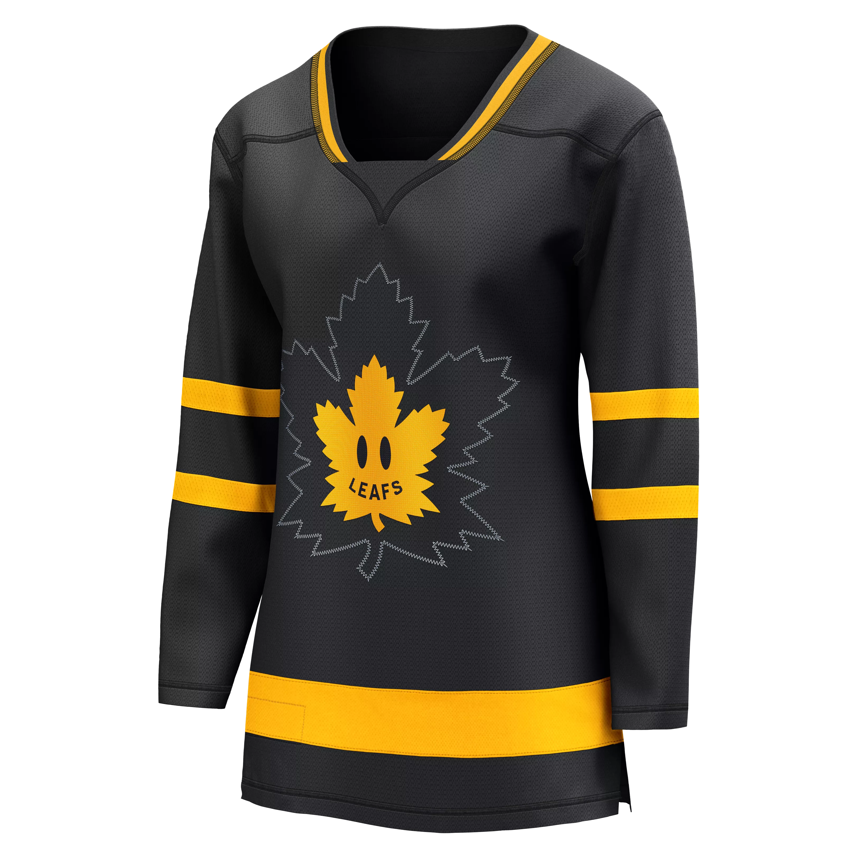 fanatics Replica Women's Toronto Maple Leafs x drew house Flipside Alternate Jersey