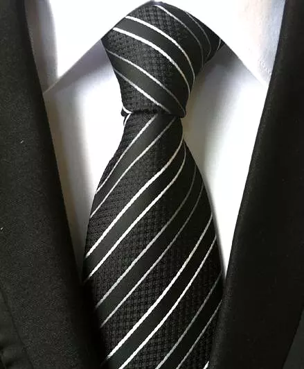 Fashion Striped Silk Neckties For Men