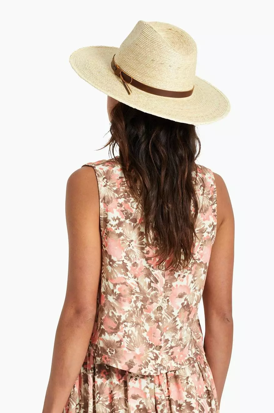 Field Proper Straw Hat - Natural/Brown