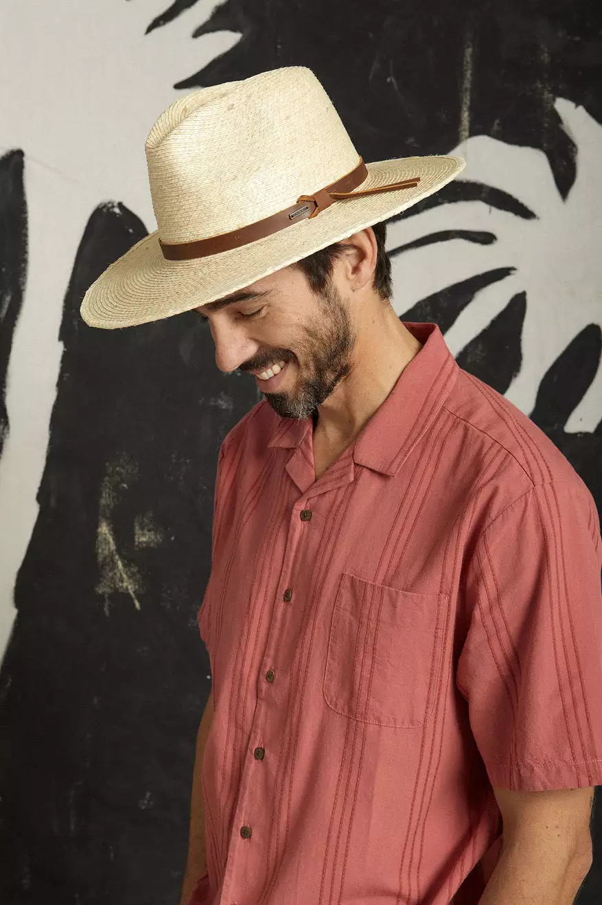 Field Proper Straw Hat - Natural/Brown