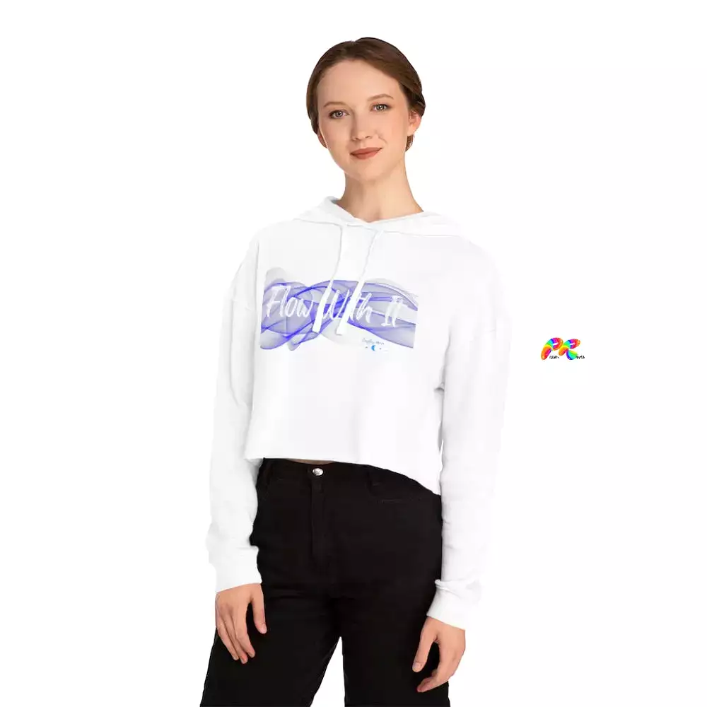 Flow With It Women’s Cropped Hoodie