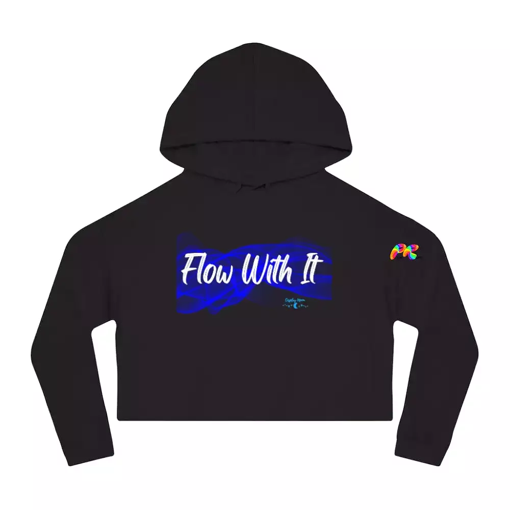 Flow With It Women’s Cropped Hoodie