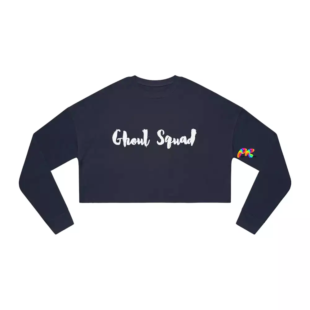 Ghoul Squad Cropped Sweatshirt