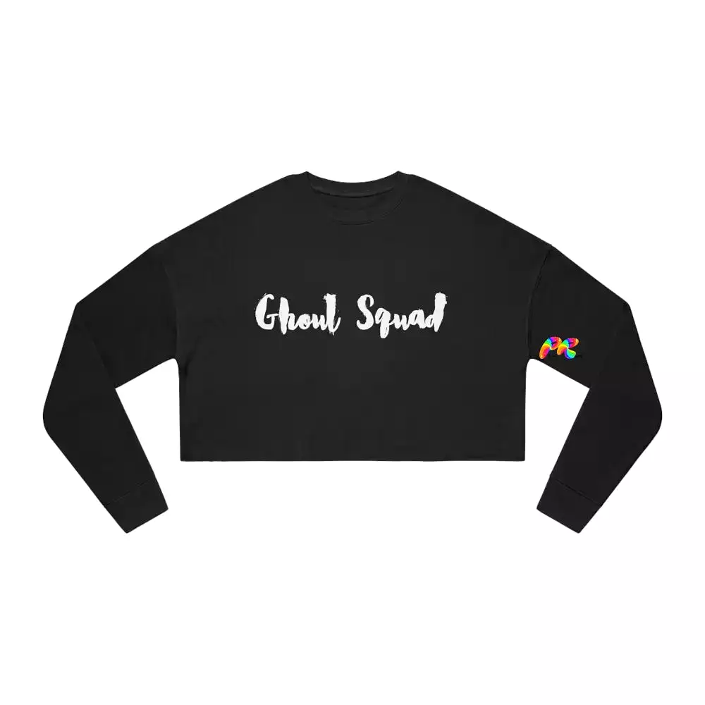 Ghoul Squad Cropped Sweatshirt