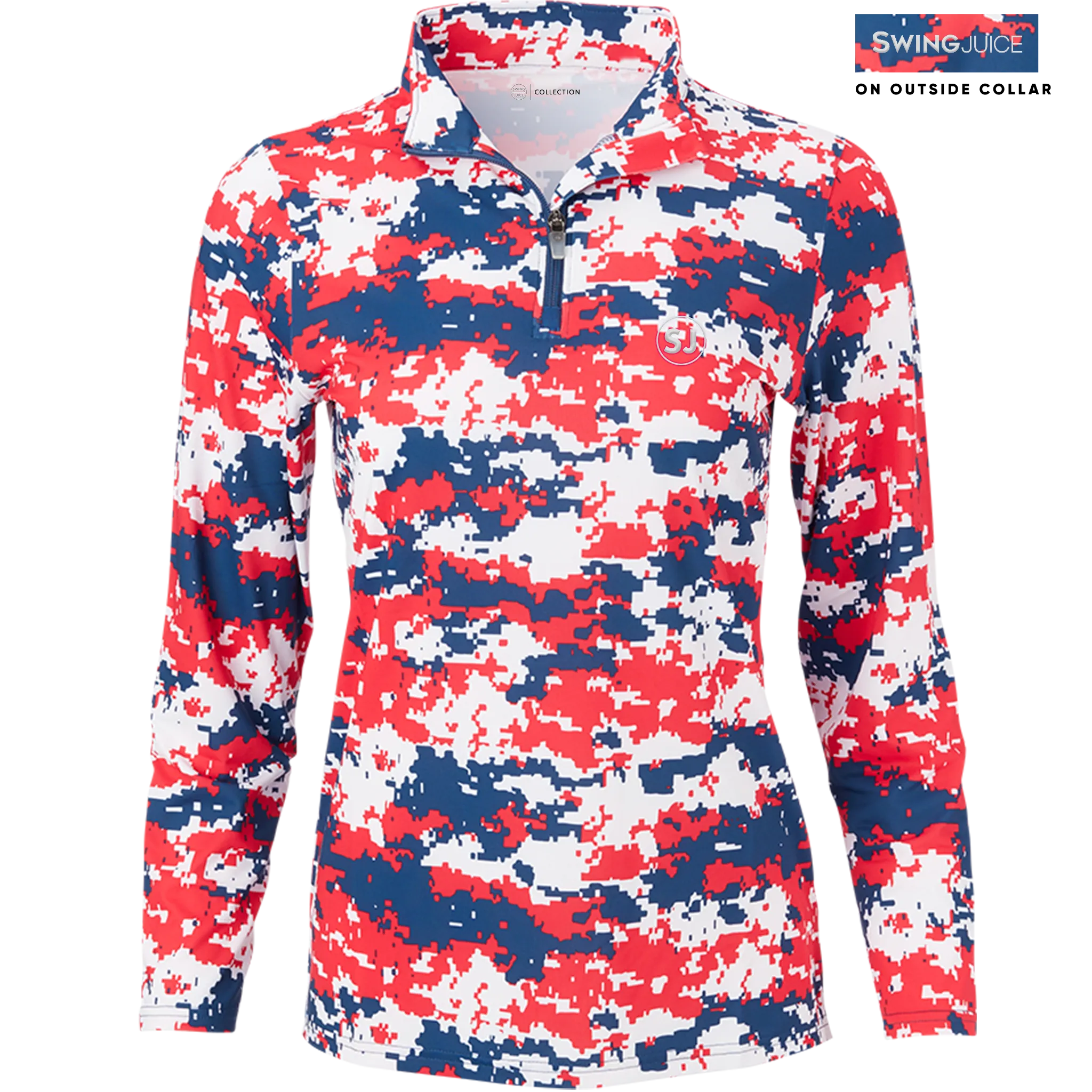 Golf Camo Women's Quarter Zip