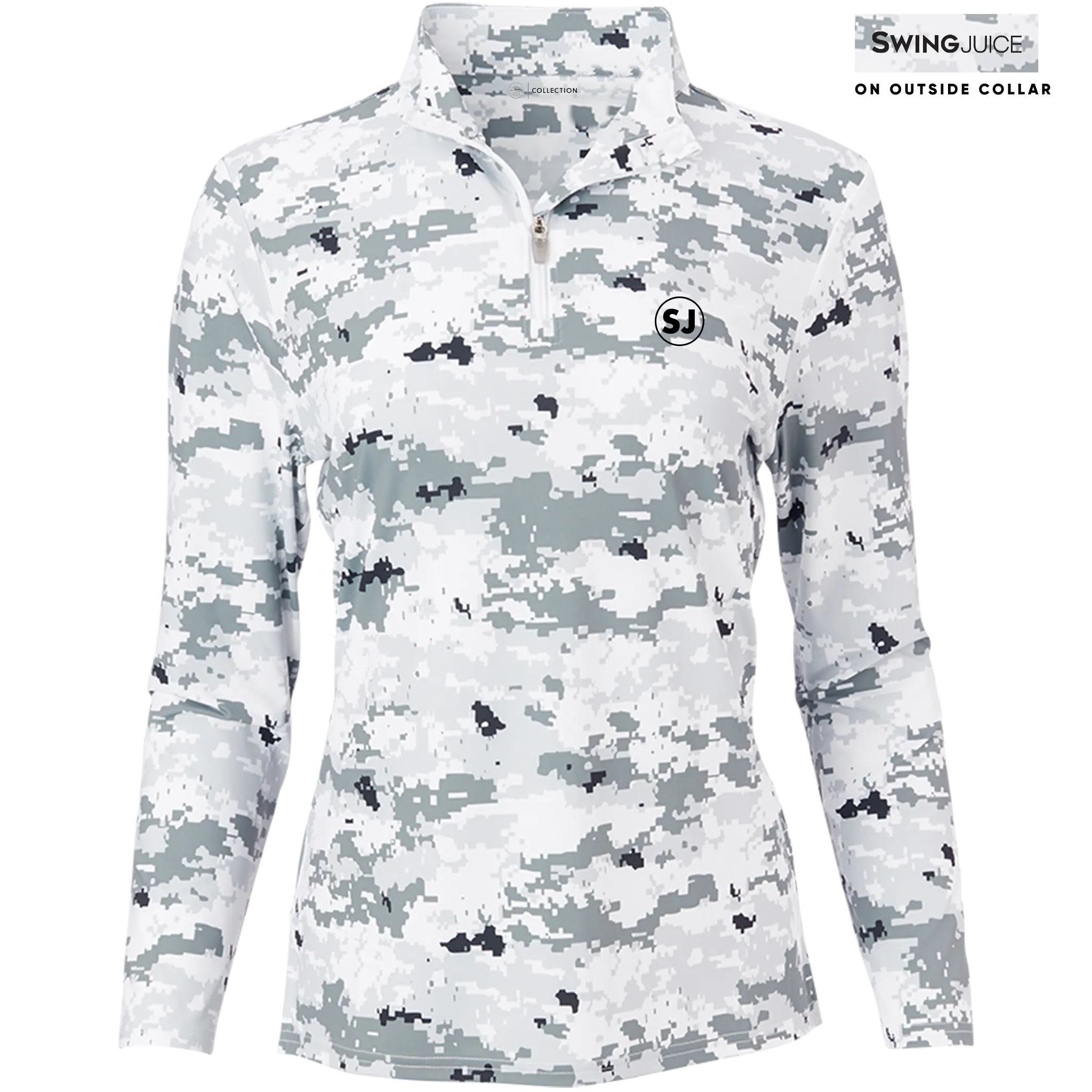 Golf Camo Women's Quarter Zip