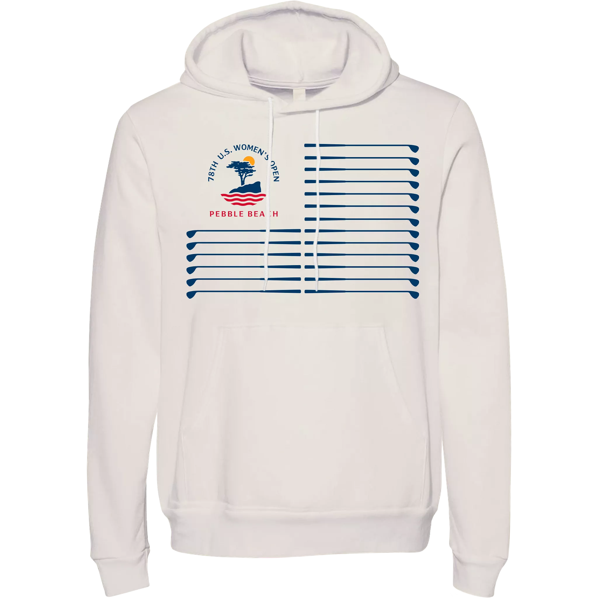 Golf U.S. Women's Open Golf Flag Unisex Hoodie