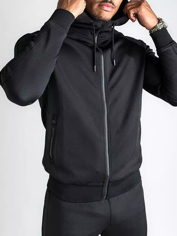 Hooded Fitness Men Tracksuit