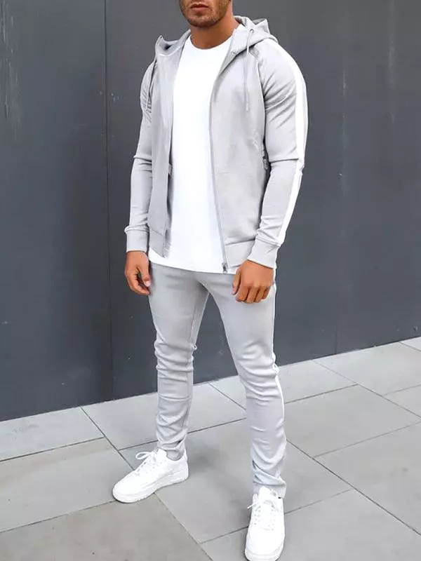 Hooded Fitness Men Tracksuit