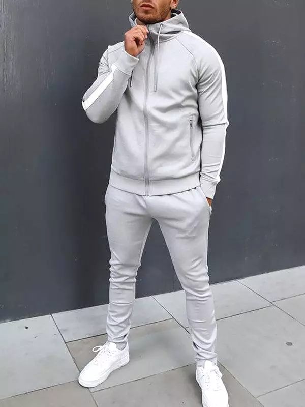 Hooded Fitness Men Tracksuit