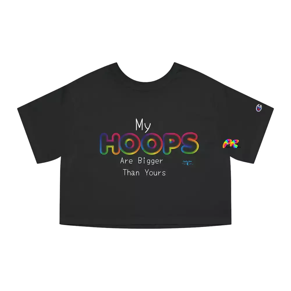 Hula Hoop Cropped Short Sleeve T-Shirt